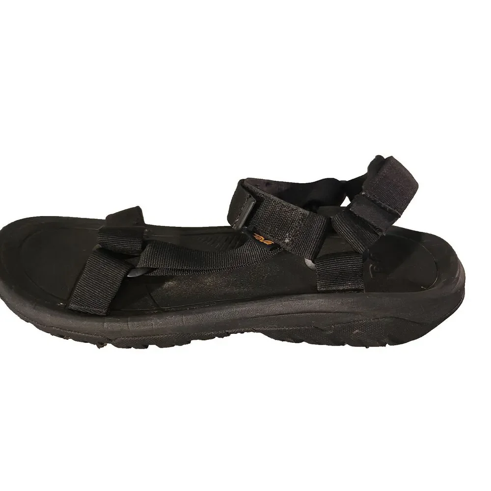 Teva Mens Sandals Size 14 Black Adjustable Strap 1019234 Slip On Outdoor Shoes